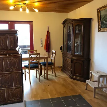 Natürlicher Holzkomfort im hessischen Kegelspiel Hünfeld Exterior foto